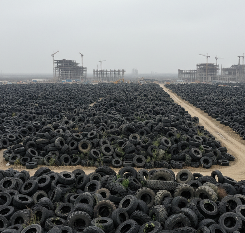 صنعت تایر با مازاد ظرفیت تولید روبه‌رو است !